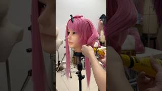 hit that final blow with alisa from tekken wigs wigtutorial tekken cosplaycostume [upl. by Angelico]