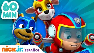 PAW Patrol Patrulla de cachorros  ¡1 hora de los Mighty Pups de PAW Patrol  Nick Jr en Español [upl. by Birkner804]