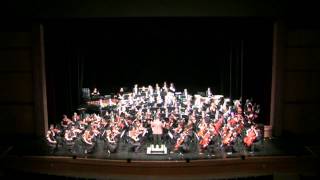 PCHS Band and Orchestra performing The Great Steamboat Race [upl. by Nnahs]