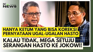 Hasan Nasbi Adian Cs Gak Mau Lagi Terpaksa Hasto Serang Jokowi Sendiri [upl. by Gentes108]