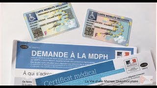 Demande MDPH  carte dinvalidité Drépanocytose [upl. by Dicks]