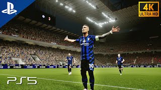 eFootball 2025  Inter vs Milan  PS5 4K Ultra HD Gameplay [upl. by Arline]