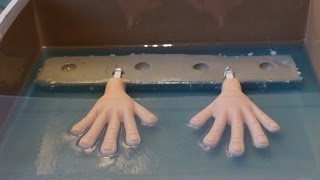 Moulding Hands of Stop Motion Puppet [upl. by Jaeger]