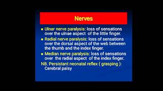 pediatric general examination XIIIIupper limbs [upl. by Dlareg]