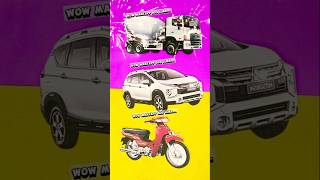 MOBIL TRUK MIXCER BETON MITSUBISHI EXPANDER DAN HONDA DREAM shorts [upl. by Vasilis]