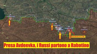 Finita la vittoriosa campagna ad Avdeevka i Russi attaccano altrove [upl. by Siurad]