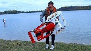 RC ELECTRIC SPEEDBOAT RACINGBOAT POWERBOOT VERY FAST [upl. by Iru]