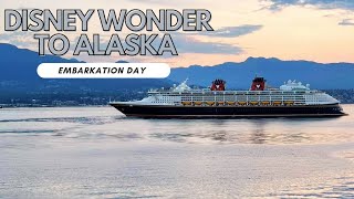 Day 3  Embarkation Day  Disney Wonder  Alaska  September 2024 [upl. by Suckram]