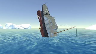 Aquitania quotLusitaniaquot  Ship Mooring 3D [upl. by Idolem]