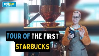 Philstarcom tours Starbucks firstever store and roastery in Seattle [upl. by Innig411]