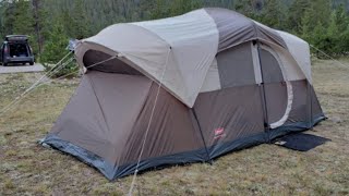 Coleman WeatherMaster 6 Person Tent Review [upl. by Mozelle]