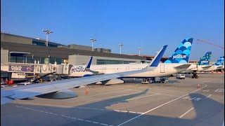 Landing At JFK Airport Terminal 5 Jet Blue Airway [upl. by Sybille]