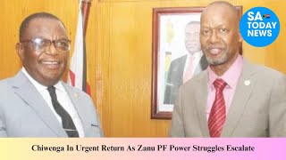 Chiwenga In Urgent Return As Zanu PF Power Struggles Escalate [upl. by Fadas873]