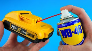 Old battery will be like new in 1 minute Amazing ways to restore a lithium Battery [upl. by Dorsy]