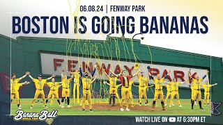 Savannah Bananas vs Party Animals at Fenway Park  Full Game [upl. by Hepzi]