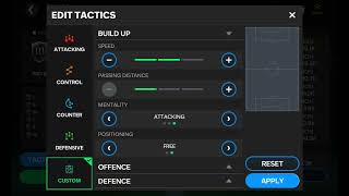 EA FC MANAGER MODE SETTINGS  41212 wide and 41212 narrow [upl. by Eenehs304]