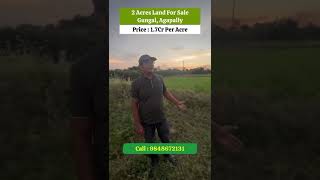 AGRICULTURE LAND FOR SALE GUNGAL  PER ACRA 17 CRORE  9848672131 [upl. by Valdas]