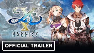 Ys X Nordics  Official Release Date Trailer [upl. by Placida]