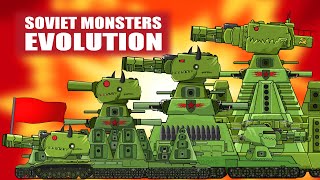 quotTank Evolution  From KV Mini to KV99quot Cartoons about tanks [upl. by Thordia354]