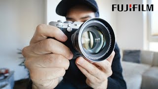 50mm FUJIFILM X100F  TCLX100 Mark II Review [upl. by Hnaht]