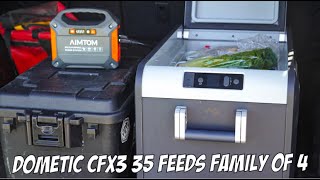 Dometic CFX3 35 Food Storage Capacity [upl. by Suhsoj396]