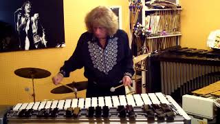 Vibraphone Solo From Vibraphone Virtuosity Advanced Progressive Études Book by David Kovins [upl. by Vasilis]