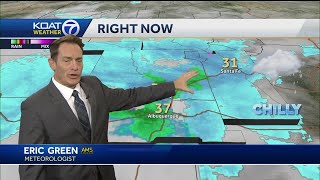 New Mexico Winter Storm Update  800 am [upl. by Diskson]