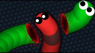 Slitherio 1 Hacker Troll Snake vs Giant Snakes Epic Slitherio Gameplay [upl. by Davilman777]