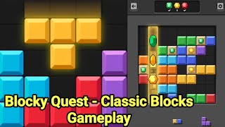 Blocky Quest  Classic Blocks Game Gameplay [upl. by Clovis]