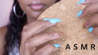 ASMR Cork Tapping and Scratching No Talking [upl. by Trevah]