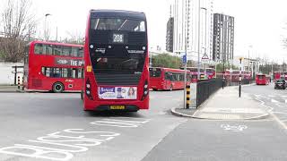 Londons Buses in Lewisham on 8th March 2020 [upl. by Akenna]