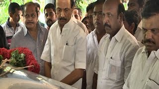 Rest in Peace Mandolin Srinivas  MK Stalin  BW [upl. by Mattie]