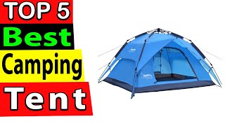 Best Camping Tent Review 2025 TOP 5 [upl. by Harberd]