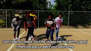 I Love My Choppa Lyric Video  Tay K x Rich The Kid [upl. by Aidam828]