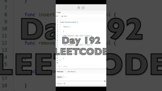 Day 192 LeetCode Problem 380  Swift daily challenge swiftui coding FAANG [upl. by Ollehto]