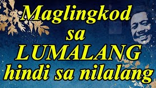 CLASSIC BIBLE STUDY  Bro Eli SorianoKuya Daniel Razon [upl. by Hairam]