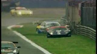 A Porsche under threat of 2 Ford GT European GT3 Monza Rd2 [upl. by Dranyar352]