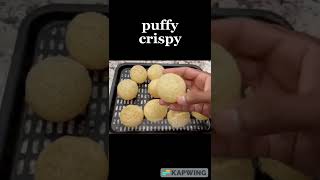 No oil pani puri  Air fryer Pani puri in 90 sec  golgappa  gupchup shorts [upl. by Boyden]