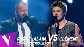 Daniel Balavoine  Tous les cris les sos ● PierreAlain amp Clément  Duels  The Voice Belgique [upl. by Atoiyanap553]