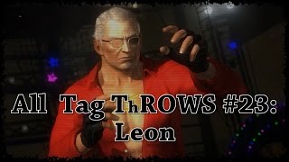 Dead or Alive 5 Last Round All tag ThROWS 23 Leon HD [upl. by Naylor]