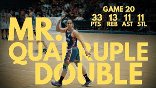 QUADRUPLE DOUBLE GAME DAY MINDORO [upl. by Roshelle]