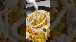 Corn 🌽 vegetables cheeseb sandwich  shorts food trending pakfoodstreet recipe viralvideo [upl. by Suoivatnom]