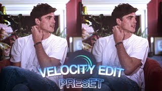 Velocity edit preset  Alight Motion  Tomxxtc™ [upl. by Alexia]