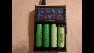 Nitecore D4 battery charger from Gearbest  unboxing and quick test [upl. by Ennael131]