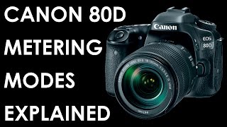 Metering modes explained  Featuring Canon 80D [upl. by Arikihs863]