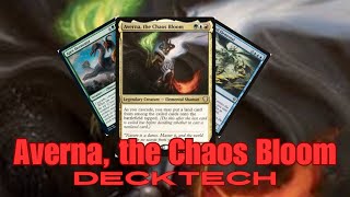 EDH Deck Tech Averna the Chaos Bloom Cascade Lands [upl. by Rizika]