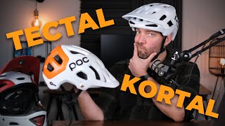 POC Tectal vs Kortal  Safest and most comfortable mountainbike helmet [upl. by Lombard]