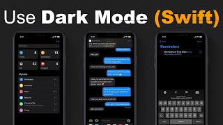 Supporting Dark Mode in App Swift 5 iOS  Xcode 11 2020 [upl. by Showker]