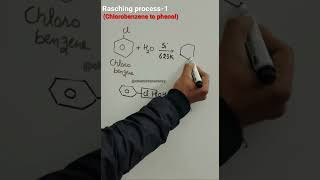 Rasching process 1  chlorobenzene to Phenol conversion [upl. by Kcirdef]