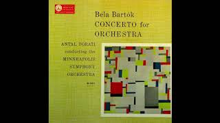 Bartok Concerto for Orchestra DORATI Minneapolis Symphony Orchestra [upl. by Enaitsirk]